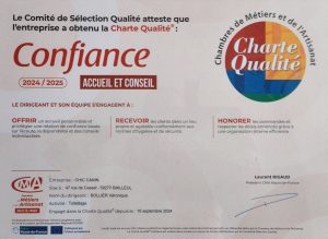 Charte qualité 2025 Salon Chic Canin